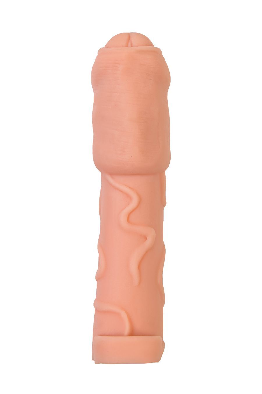 Насадка на пенис XLover by TOYFA для увеличения размера, TPE, телесный, 16 см